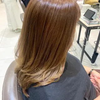 セミロング SALOWIN 銀座一丁目店所属・髪質改善/縮毛矯正 🎀小林 唯 🎀のヘアスタイル