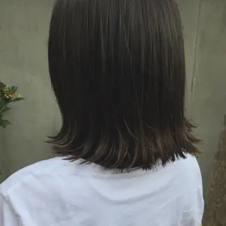 ミディアム カラー 柔らかいcolor 🌿harukaのヘアスタイル