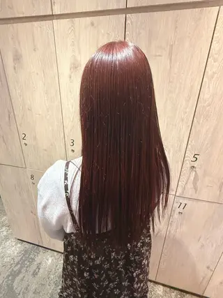 ロング カラー HETTU所属・戸田 美蘭のヘアスタイル