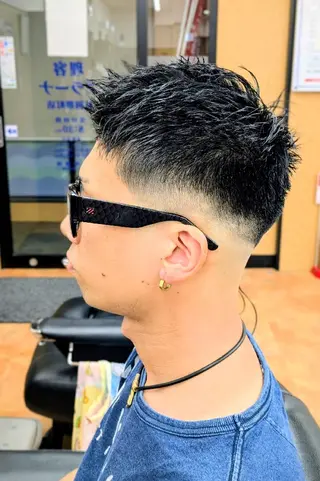 ショート 理容プラーナ長岡堺町店所属・理容プラーナ 福井のヘアスタイル