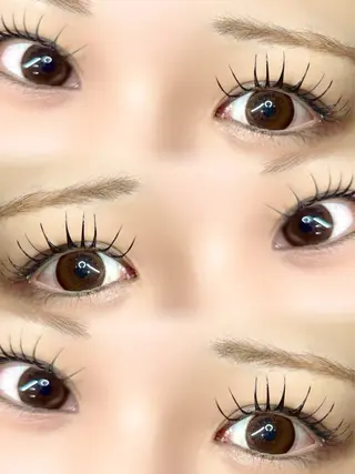 マツエク・マツパ 🩰yuri🩰 似合わせ/束感のマツエク・マツパデザイン