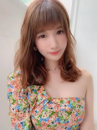 ロング カラー パーマ ヘアアレンジ メンズ キッズ ネイル マツエク・マツパ M.O.D渋谷所属・🫧渋谷美容師 たくみ🫧のヘアスタイル