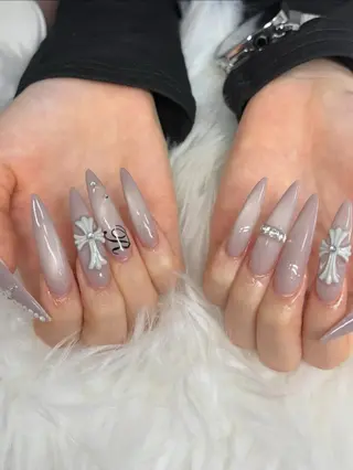 ネイル 銀河_ Chan nailsのネイルデザイン