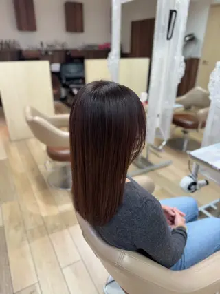 カラー 田村 真菜のヘアスタイル