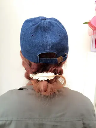 ロング ヘアアレンジ knock【ノック】所属・烏丸韓国ヘア🇰🇷 ayaka🎀のヘアスタイル