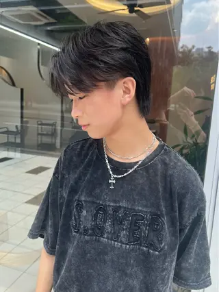 メンズ 毛流れフェザー スタイル🔹竹内凌のヘアスタイル