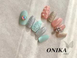 ネイル ONIKA Nail 青山通り店所属・ONIKA Nail 表参道A4徒歩2分のネイルデザイン