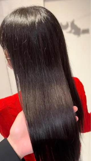 ロング ダン/メンズ/ 顔周り×透明感カラーのヘアスタイル