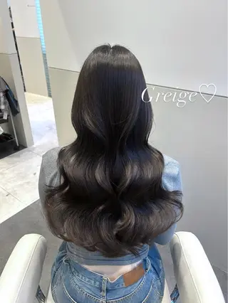 ロング カラー 🩷韓国ヘア/ヨシン モリ🩷Maikaのヘアスタイル