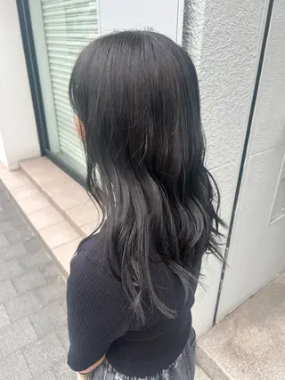 カラー miyu/京都/ cut modelのヘアスタイル