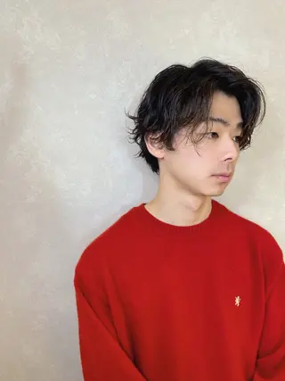 ショート pour.所属・中崎町/カット 小柴　楽士のヘアスタイル