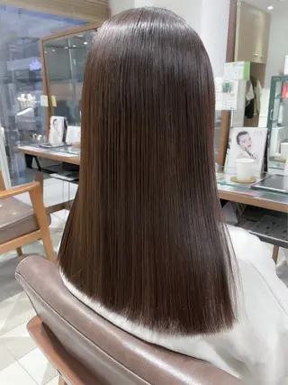 ロング 平川 楓のヘアスタイル