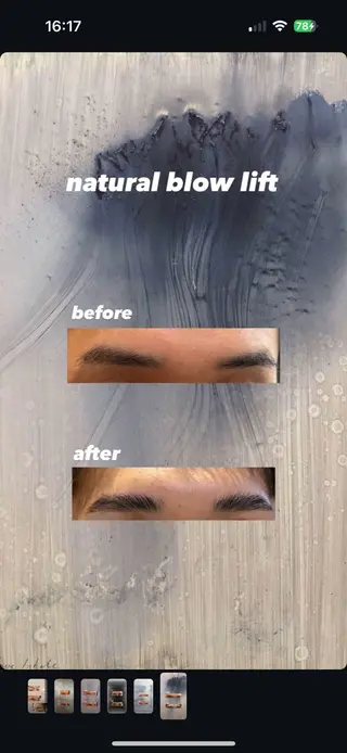 アイブロウ arbos所属・arbos/鳳美容室 /risaのヘアスタイル