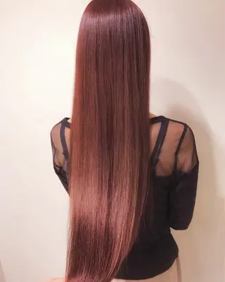 ロング カラー Hair mission【ヘアーミッション】心斎橋所属・エクステ／レイヤー 落合/心斎橋のヘアスタイル