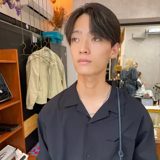 ショート メンズ ダウンパーマ 【sity.ザイク】のヘアスタイル