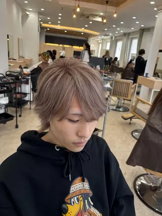 カラー メンズ 大瀧 聖也 /パーマ/艶髪カラーのヘアスタイル