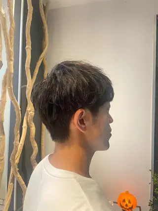 ショート メンズ wakana／ メンズカット／カラーのヘアスタイル