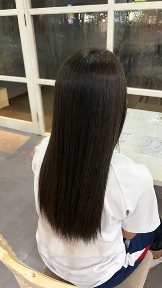 ロング 高橋 真歩のヘアスタイル