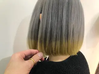 ショート カラー 加藤 利基のヘアスタイル