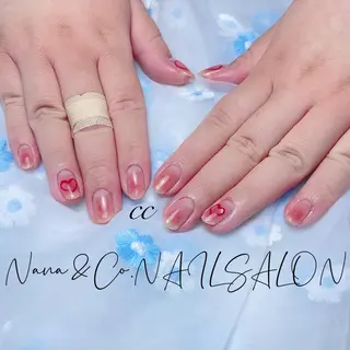 カラー ネイル C C🌼のネイルデザイン