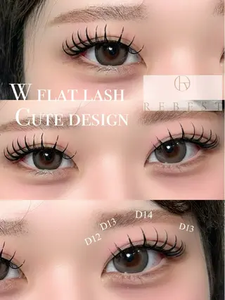 マツエク・マツパ REBEST天王寺 eye🩵Maayaのマツエク・マツパデザイン