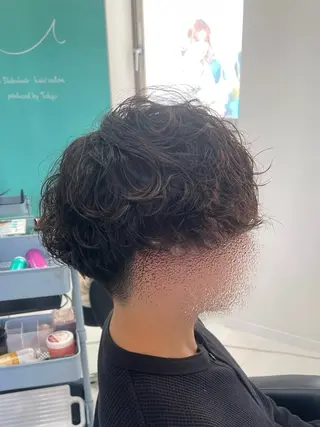 パーマ メンズ mana/髪質改善/ ヘアセット/パーマのヘアスタイル