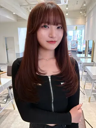 ロング SIKI yuuna レイヤーカット🪽のヘアスタイル