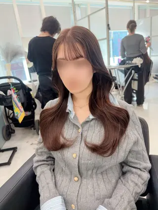 ロング MAHO/透明感カラ ー/髪質改善🍒のヘアスタイル