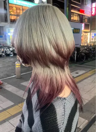 ミディアム カラー 似合わせ SHOYAのヘアスタイル