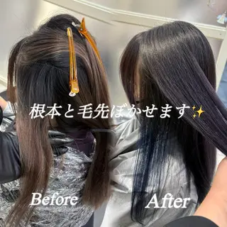 よねけん/美髪/艶髪 𝗰𝗼𝗹𝗼𝗿のヘアスタイル