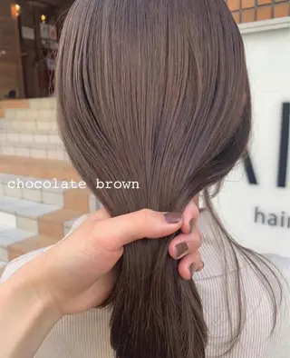 ロング 透明感カラ️ー☆ NEONAのヘアスタイル