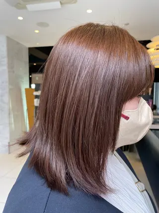 ミディアム カラー F.AVEDA/ 高杉ひかるのヘアスタイル