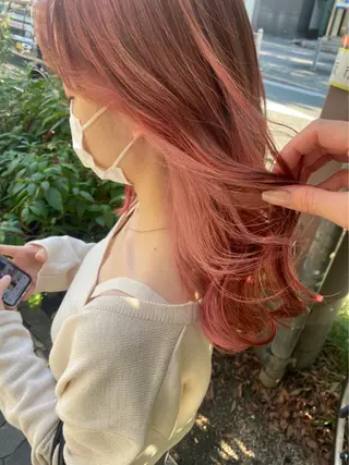 ロング 亀川蓮 Agu hairのヘアスタイル