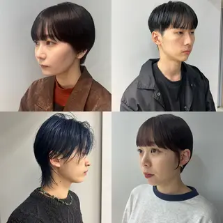 ショート メンズ ナチュラル×色気パ ーマ 渋谷/マナミのヘアスタイル