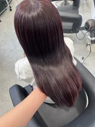 ロング カラー みう/仙台/暖色/ 艶髪/顔周りカット/のヘアスタイル