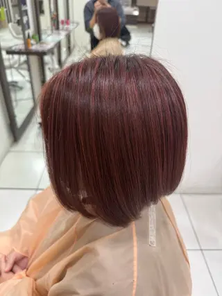 カラー 小達 陽菜のヘアスタイル