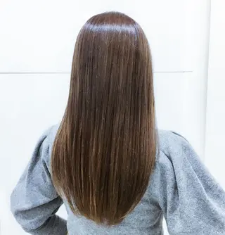 ロング パーマ nex the salon vlow所属・趙 英来のヘアスタイル