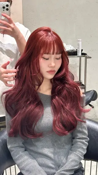 ロング カラー DEAN 名駅 YUHIのヘアスタイル