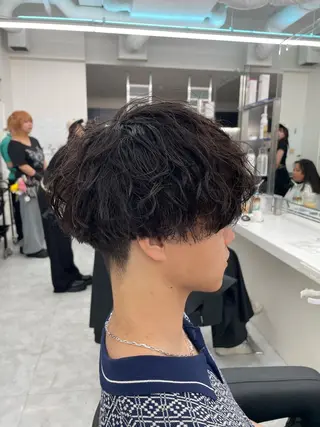 カラー パーマ メンズ SEIGO/カット /メンズパーマ🔥のヘアスタイル