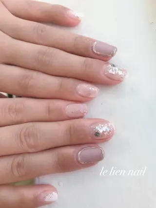 ショート le lien nailのネイルデザイン