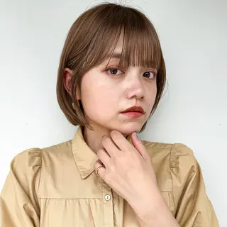 ショート カラー このか/似合わせ/ 透明感/ダブルカラーのヘアスタイル