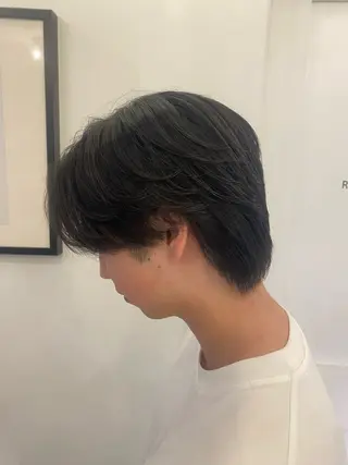ヘアアレンジ メンズ 髪質改善＆トリートメント over hair所沢店所属・韓国風/レイヤー/ 𝑵𝒂𝒏𝒂🩶のヘアスタイル