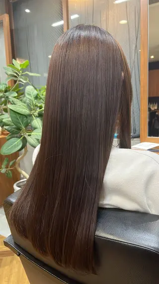 ロング カラー 5:8所属・吉祥寺【髪質改善カラ ー/ブリーチ】藤井のヘアスタイル