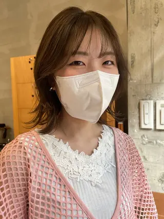 カラー wewe: momoeのヘアスタイル