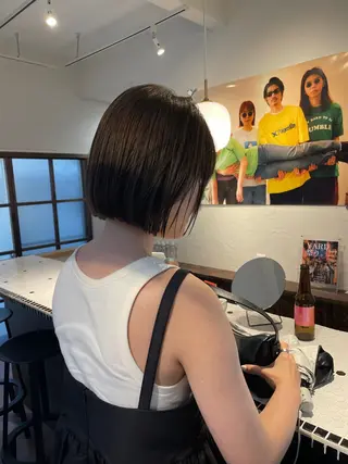 ショート カラー 高橋 愛美のヘアスタイル