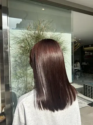 ミディアム カラー メンズ/ボブ/パーマ /くるみのマツエク・マツパデザイン