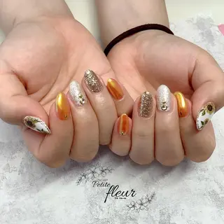 ネイル ❁⃘*。Petite fleur❁⃘*りさのネイルデザイン