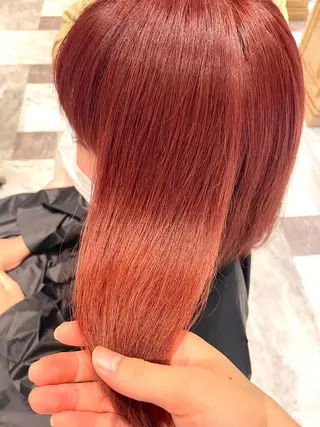 セミロング カラー 美髪/カラー 美容院🌈渡辺隼也のヘアスタイル