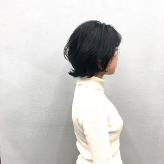 ショート カラー ボブ/ショート/ 白髪染め/メンズ葛西のヘアスタイル