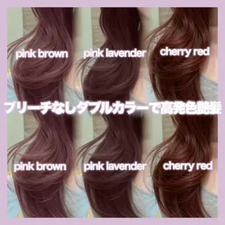 カラー ロング GLROW 大宮 ANNEXのヘアスタイル